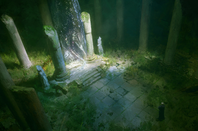 高级环境概念艺术家教你使用Blender设计3D场景“迷失的神殿”