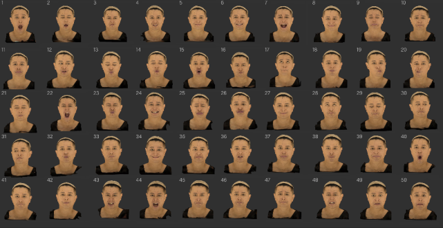 利用Blendshape对表情动画进行处理